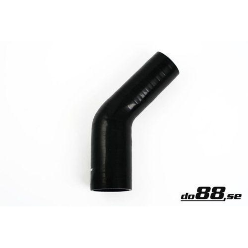 Silicone Hose Black 45 degree 2 - 2,5'' (51 - 63mm)