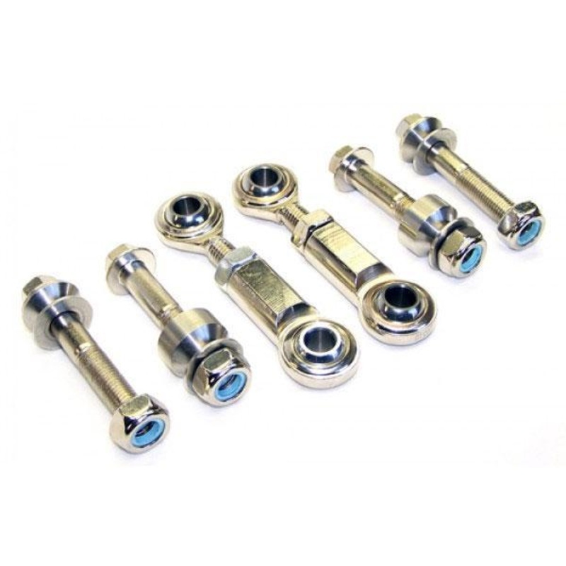BLOX Racing Rear Sway Bar Adjustable End Link Set | 1992-2000 Civic EG/EK & 1994-2001 Acura Integra (BXSS-10101-AEL)