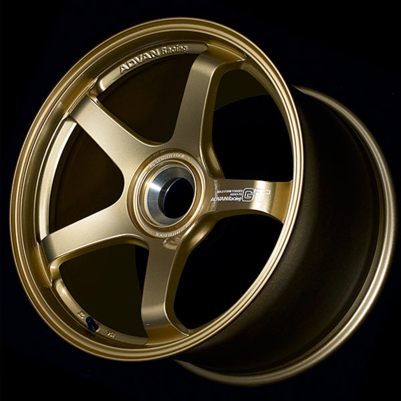 Advan GT Wheel for Porsche - 19x10.5 +45 | 5x130 | Racing Brass Gold