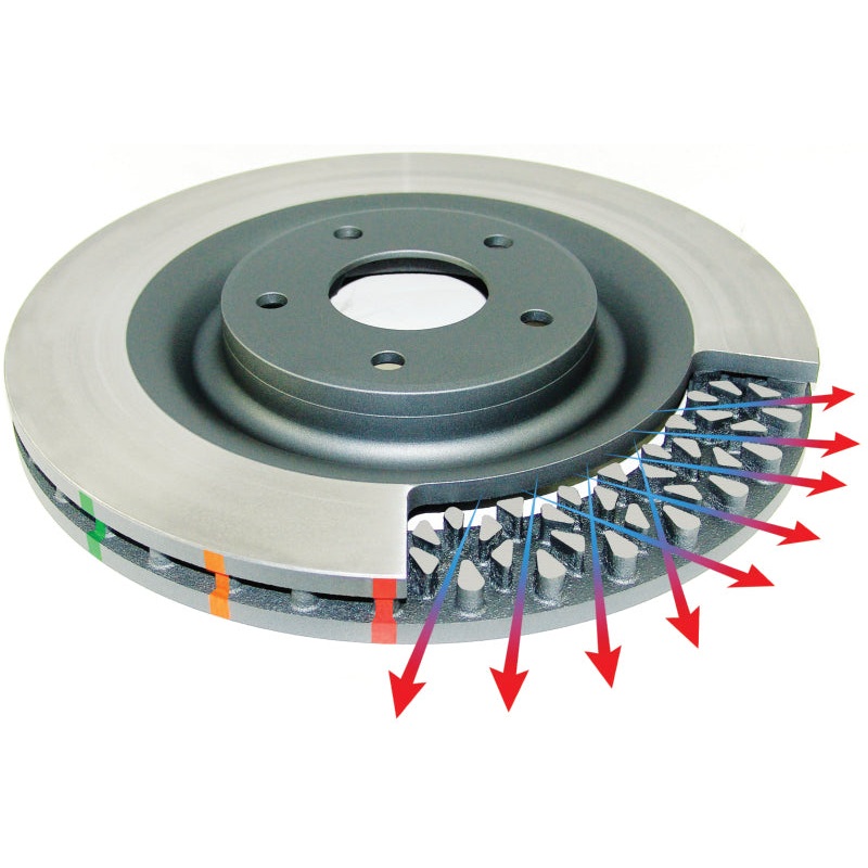 DBA 13-18 BMW 640i Front Slotted Street Series Rotor