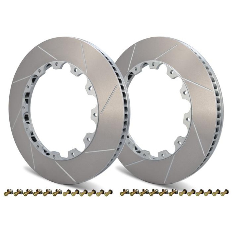 Girodisc 2pc Front Rotor Ring Replacements For McLaren MP4-12C (Includes a pair of rings and hardware)