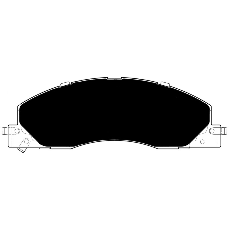 Porterfield Brake Pads for 2011 DODGE RAM 3500 2WD