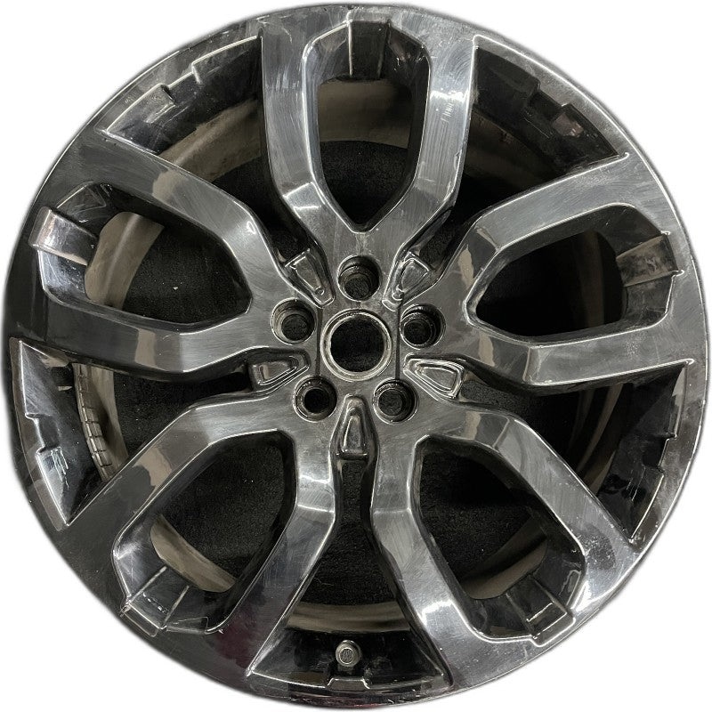 22" RANGE ROVER 20-21 22x9.5 alloy 10 spoke 5 split spoke black Original OEM Wheel Rim
